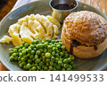 Traditional British meat pie 141499533
