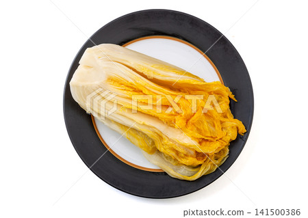 fermented sour napa cabbage traditional pickled whole leaf vegetable fermented sour napa cabbage traditional pickled whole leaf vegetable 141500386