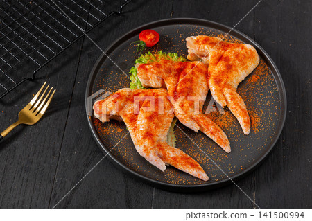 raw Whole Chicken Wings Fresh Poultry Cooking Ingredient raw Whole Chicken Wings Fresh Poultry Cooking Ingredient 141500994
