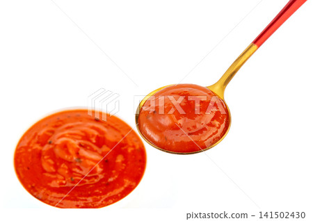 smooth red tomato pasta sauce flavorful condiment paste for Italian cooking and dipping smooth red tomato pasta sauce flavorful condiment paste for Italian cooking and dipping 141502430