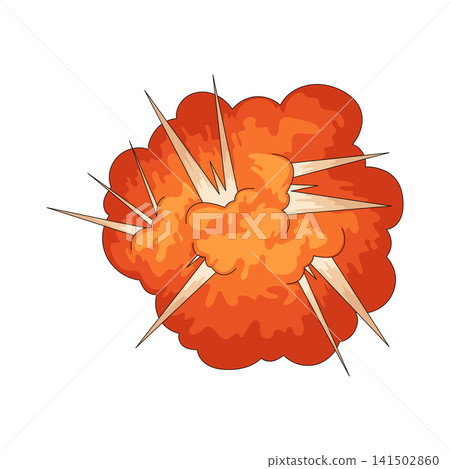 Illustration of Explosion Illustration of Explosion 141502860