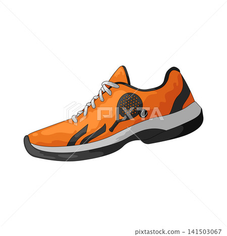 Illustration of Padel Shoes 141503067