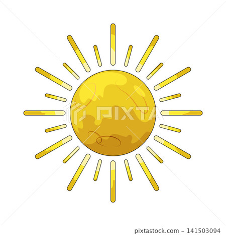 Illustration of Sun Illustration of Sun 141503094