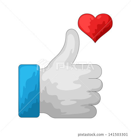 Illustration of Like Illustration of Like 141503301