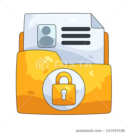 Illustration of data protection Illustration of data protection 141503586