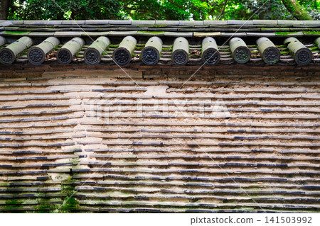The historic Nobunaga Wall of Atsuta Shrine The historic Nobunaga Wall of Atsuta Shrine 141503992