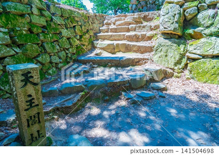 滋賀縣近江八幡市安土城天守閣遺址 滋賀縣近江八幡市安土城天守閣遺址 141504698