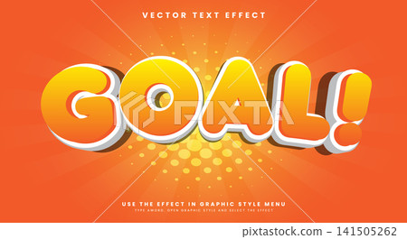 Goal editable text effect Goal editable text effect 141505262