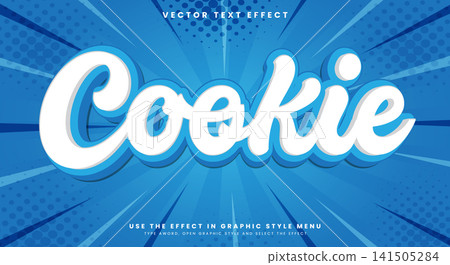 Cookie font Style Editable Text effect Cookie font Style Editable Text effect 141505284
