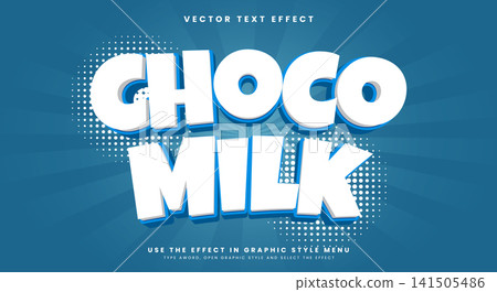 Choco Milk editable text effect Choco Milk editable text effect 141505486