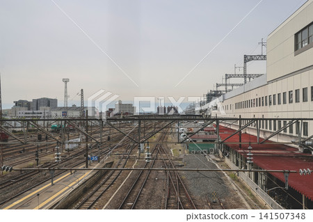 April 30 2026 a Train waiting Koriyama Station platform April 30 2026 a Train waiting Koriyama Station platform 141507348