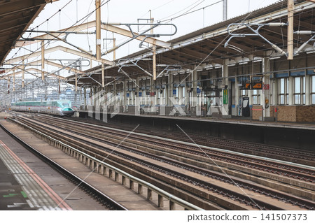 April 30 2026 a Shinkansen bullet train at platform April 30 2026 a Shinkansen bullet train at platform 141507373