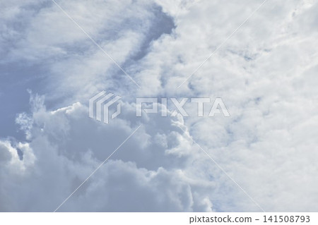 cloud spreading on bright sky in sunny day cloud spreading on bright sky in sunny day 141508793