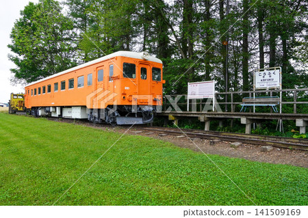 Kiha 22 that is kept at Happy Station Kiha 22 that is kept at Happy Station 141509169