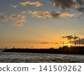 Sunset tinged red 141509262