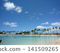 Blue sky and sea 141509265