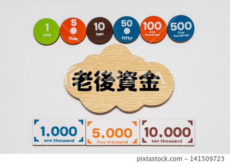 Concept materials for financial planning to prepare for life after retirement Concept materials for financial planning to prepare for life after retirement 141509723