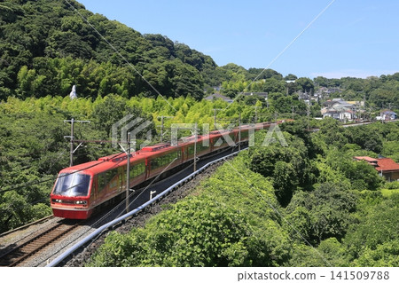 運行於伊豆急行線上的“金目列車” 141509788
