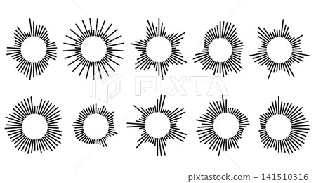 Simple icon set for audio, sound, music, vibration, etc. Simple icon set for audio, sound, music, vibration, etc. 141510316