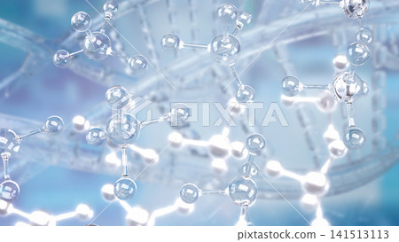 Transparent Molecular Structures and Scientific Formula Background 3d render. Transparent Molecular Structures and Scientific Formula Background 3d render. 141513113