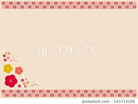 Retro-pop Japanese-style frame material Retro-pop Japanese-style frame material 141514109