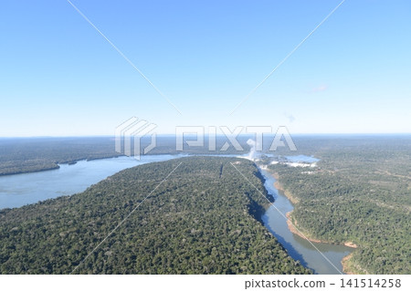 Above Iguazu Falls 141514258