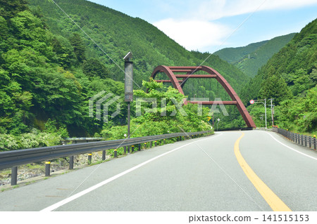 岐阜縣下呂市國道41號沿線風景（2023年） 141515153