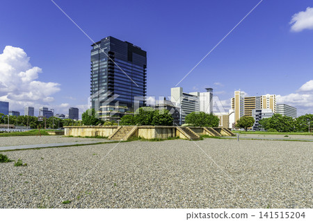 Osaka, Naniwa Palace, Daigokuden (Great Hall of State), Osaka City, Osaka Prefecture Osaka, Naniwa Palace, Daigokuden (Great Hall of State), Osaka City, Osaka Prefecture 141515204