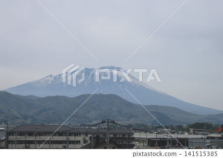 April 27 2026 Morioka city urban skyline with bridge and surrounding buildings April 27 2026 Morioka city urban skyline with bridge and surrounding buildings 141515385