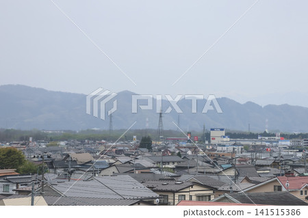 April 27 2026 Morioka city urban skyline and surrounding buildings April 27 2026 Morioka city urban skyline and surrounding buildings 141515386