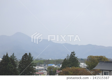 April 27 2026 Morioka city urban skyline and surrounding buildings April 27 2026 Morioka city urban skyline and surrounding buildings 141515387
