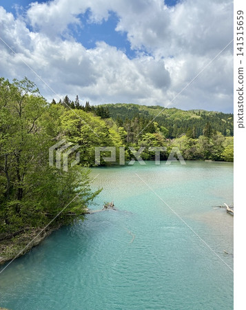 Iwai River near Sanno Cave in Genbi Town Iwai River near Sanno Cave in Genbi Town 141515659