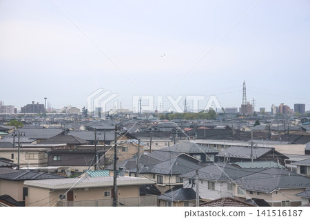 April 27 2026 Morioka urban residential rooftops with powerlines and distant skyline April 27 2026 Morioka urban residential rooftops with powerlines and distant skyline 141516187
