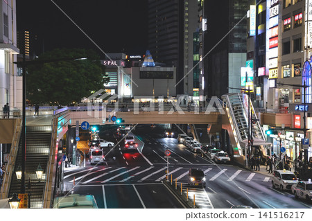 April 27 2026 a Sendai elevated pedestrian walkway at night April 27 2026 a Sendai elevated pedestrian walkway at night 141516217