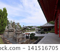 View of the temple grounds from the East Gate of Yashima-ji Temple, the 84th temple of the Shikoku Pilgrimage. 141516705