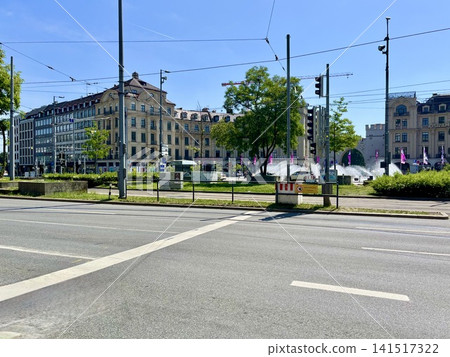 Distant view of Karlsplatz Square Distant view of Karlsplatz Square 141517322