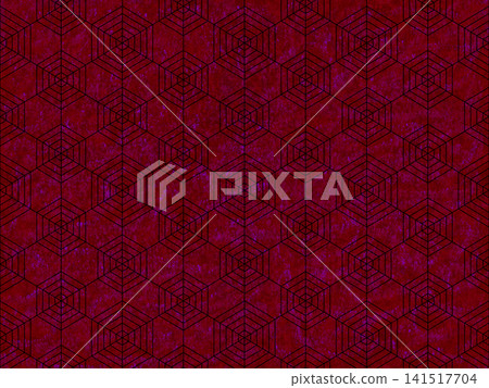 Japanese tortoise shell pattern with spiderweb background (black) Japanese tortoise shell pattern with spiderweb background (black) 141517704