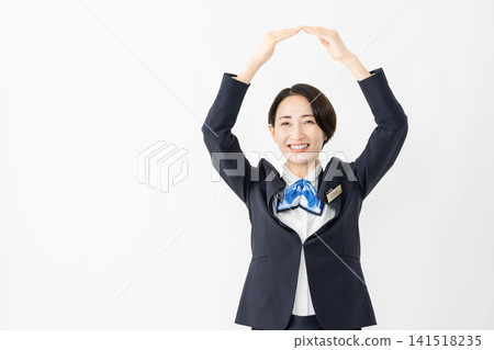 Female receptionist in uniform - Job image Female receptionist in uniform - Job image 141518235