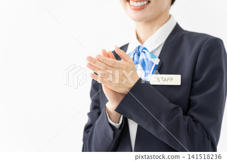Female receptionist in uniform - Job image Female receptionist in uniform - Job image 141518236