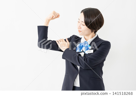Female receptionist in uniform - Job image Female receptionist in uniform - Job image 141518268