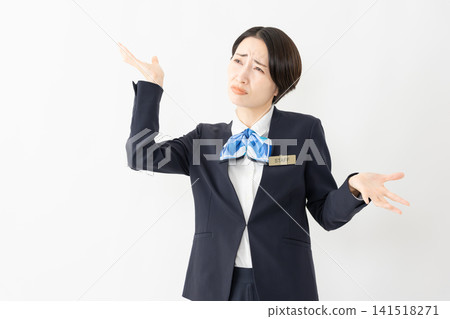Female receptionist in uniform - Job image Female receptionist in uniform - Job image 141518271