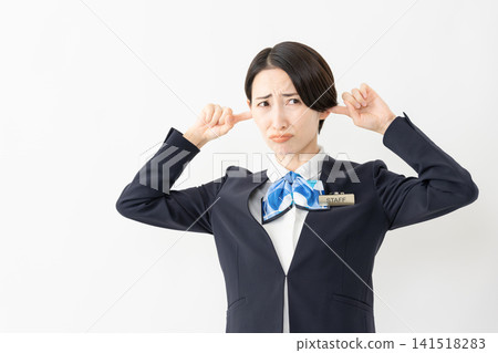 Female receptionist in uniform - Job image Female receptionist in uniform - Job image 141518283