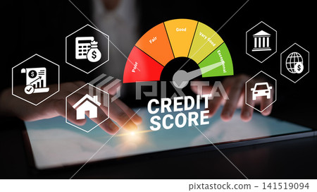 Credit Score Evaluation and Financial Management with Dashboard Analysis for Personal Finance Improvement Tools Ledger Credit Score Evaluation and Financial Management with Dashboard Analysis for Personal Finance Improvement Tools Ledger 141519094
