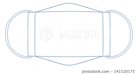 Illustration of cloth mask Illustration of cloth mask 141520173