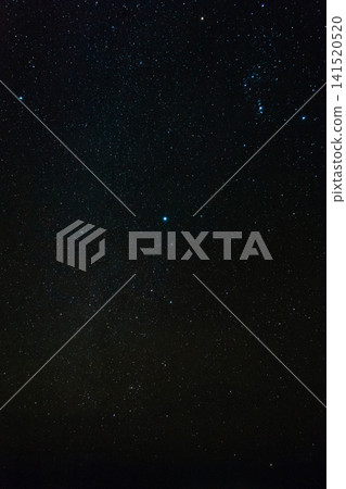 南伊豆愛合岬的星空（繁星璀璨，獵戶座和冬季大三角） 141520520