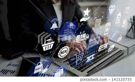 Digital gift card and online shopping system Funnel 141520735