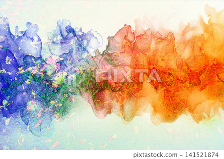Fantastic texture background of light blue glowing in the dark Fantastic texture background of light blue glowing in the dark 141521874