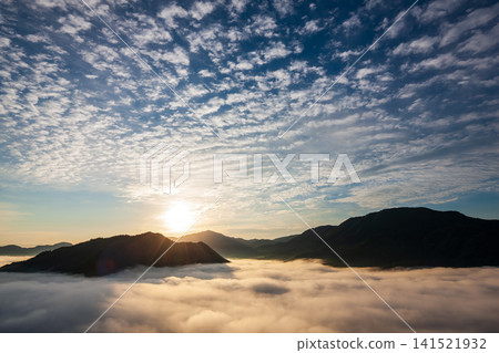 武田城遺址的黎明 141521932