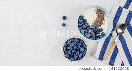 Lactose Free Greek Yogurt With Blueberries And Chia Seeds Lactose Free Greek Yogurt With Blueberries And Chia Seeds 141522008
