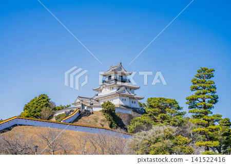 A view of Kakegawa Castle in Kakegawa City (Shizuoka Prefecture) 141522416